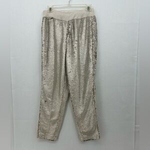 Heihei gold Sequin Embellished Women's Pants